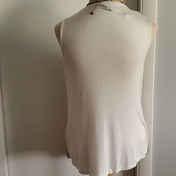 Antique Gold Sequin Tank - Picture 3 of 4